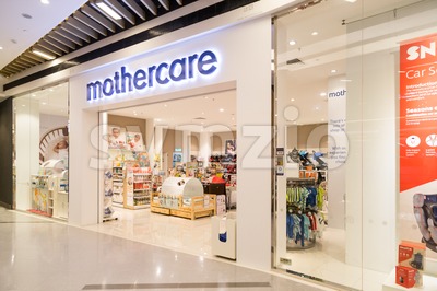 KUALA LUMPUR, MALAYSIA, JULY 16, 2016: Mothercare is an international retailer for parents and young children with 1500 stores across 60 countries. Stock Photo