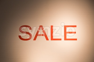 SALE word poster offer retail promotion discount Stock Photo