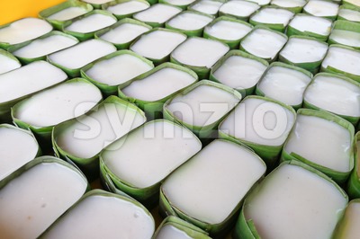 Close-up of tepung pelita, popular sweet dessert in Malaysia Stock Photo