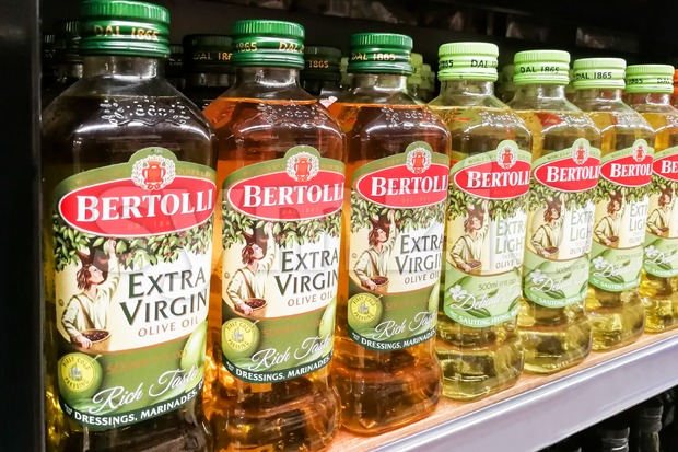 KUALA LUMPUR, Malaysia, June 25, 2017:  Bertolli is an Italian food brand. Originating as a brand of extra-virgin olive oil, it grew into an Stock Photo