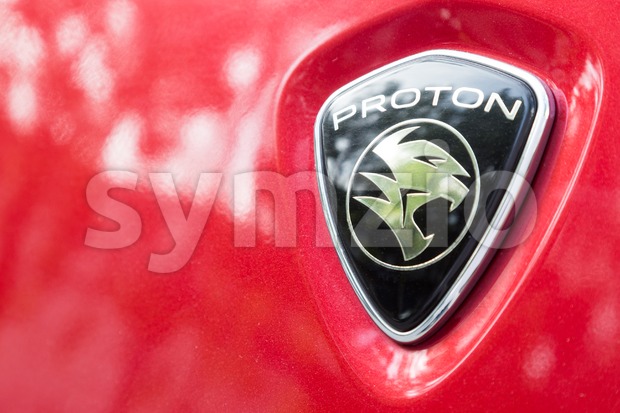 KUALA LUMPUR, MALAYSIA - August 12, 2017: PROTON Holdings Berhad, is a Malaysia-based corporation active in automobile design, manufacturing, distribution ...