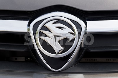 KUALA LUMPUR, MALAYSIA - August 12, 2017: PROTON Holdings Berhad, is a Malaysia-based corporation active in automobile design, manufacturing, Stock Photo